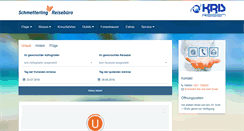 Desktop Screenshot of kris-reisen.com